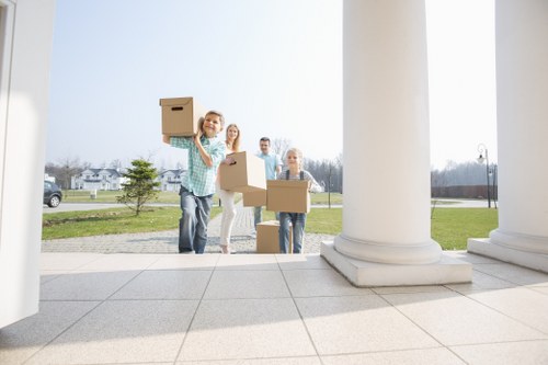 Removal team planning a move in Kingston upon Thames