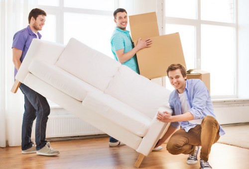Local removal service handling access challenges in Kingston upon Thames