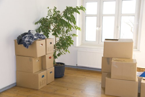 Careful furniture handling during a local move in Kingston upon Thames