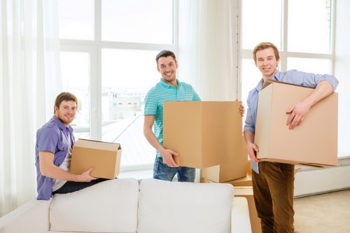 Local business move with loading and access coordination