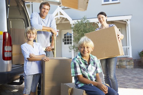 Commercial moving van for office and business transport in Kingston