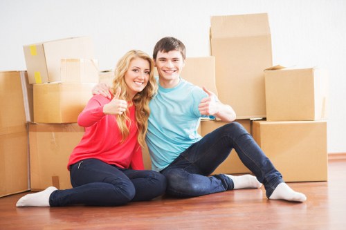 Packing and careful handling for fragile belongings