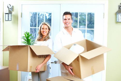 Preparing boxes and furniture for a Kingston upon Thames move